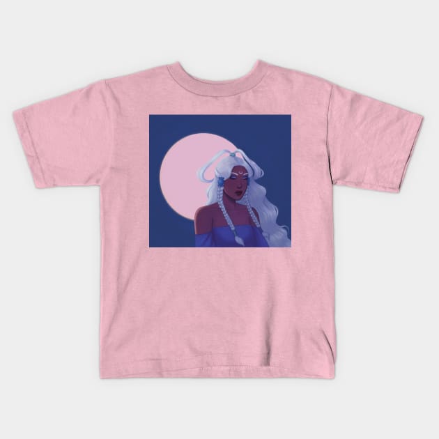 ATLA Yue Kids T-Shirt by ColonelBaconBits